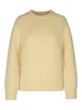 Cream Mohair Blend Sweater