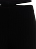 Ribbed flared pants