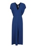Blouson Detail Midi Dress