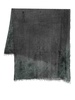 Daisy Print Scarf With Fringes 140X140