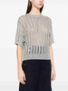 Top in shirt with sequins
