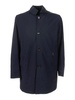 Long Navy Blue Trench Coat