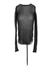 Cropped Long Sleeve Top Light Cotton
