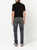 Straight leg denim jeans