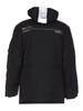 Jacket with striped hoodie
