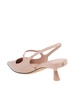 patent leather slingback