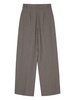 Wool Blend Wide-Leg Trousers