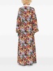 Floral-Print Maxi Dress