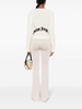 Logo wool blend sweater