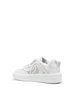 Geometric panels low-top sneakers