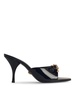 Black Leather Sandals