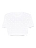 Monogram 72-Jacquard Cropped T-Shirt