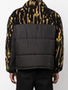 Faux-shearling quilted jacket