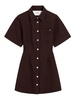 Short-Sleeve Shirt Dress