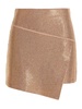 Sequined knitted skirt