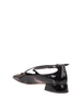 Patent leather sandals