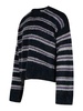 Grey Nylon Blend Sweater