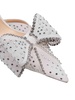Decollete  with applied crystals