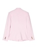 Light Pink Crepe Blazer