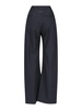 Straight pants in wool