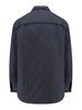 Padded and quilted nylon jacket