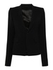 Wool Single-Breasted Blazer