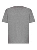 Gray Organic Cotton Jersey Crewneck T-Shirt