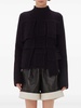Panelled Flap Sweater