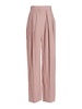 Pants with front pleats viscose