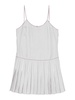 Striped Pleated Minidress
