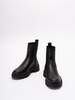 larue leather chelsea boots