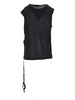 Biba Sleeveless Top Viscose Cotton Rib