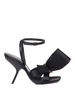 Fiocco satin sandals