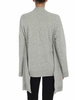 Melange light grey pullover