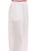 Linen wide leg trousers