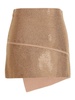 Sequined knitted skirt