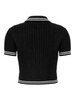 Braided Polo Shirt