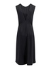 Sleeveless Satin Dress