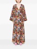 Floral-Print Maxi Dress