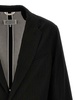 Pinstriped Trompe Loeil Blazer