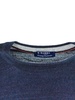 Crewneck sweater in blue