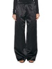 Viscose Trousers With Wrinkled Effect