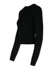 Dark Grey Merino Wool Blend Sweater
