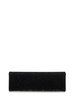 Black Silk Satin Clutch