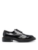 Lace-up leather oxford shoes