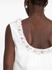 Sequin-embellished mini dress