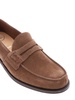 Pembrey loafers in brown suede