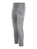 Faded ripped effect skinny jeans