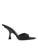 Satin Ester Mules 95Mm Ra