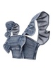 Top in denim azzurro